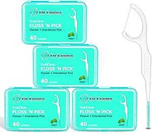 Dr. Emma’s Mint-Flavored Dental Floss Picks: The Ultimate Solution for a Fresh Breath and Healthy Gums