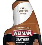 Revive Your Leather Items with Weiman's Multi-Purpose Cleaner and Conditioner Spray