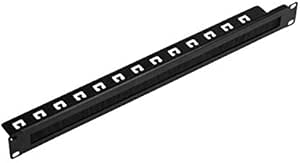 Stay Organized and Dust-Free with the Navepoint Cable Management Panel for Your Rack or Cabinet