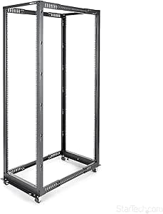 Maximize Your Home Lab Setup with the StarTech 4-Post 42U Mobile Server Rack