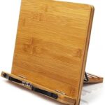 Maximize Your Reading Experience with the Wishacc Bamboo Book Stand