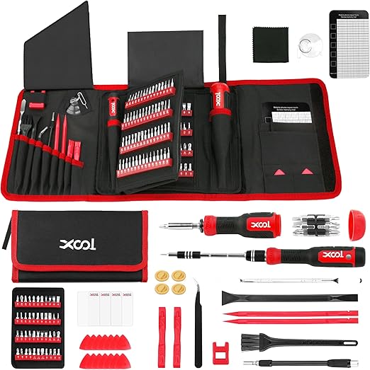Master Your Repairs with the XOOL 200 in 1 Precision Screwdriver Kit