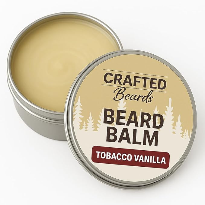Transform Your Beard with Crafted Beards’ Legendary Tobacco Vanilla Balm!